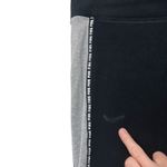 Victoria's Secret Pink Yoga Black Color Block Leggings Sz S Photo 2