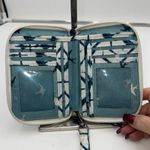 Lug Blue and White Tie Dye Rodeo Zip Around Wallet/Wristlet with RFID Photo 4