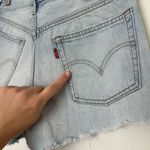 Levi's Levi’s 501 Light Wash Button Fly Cut-Off Shorts Photo 6