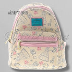 Lounge Fly  x Disney Beauty and the Beast Belle All Over Print Mini Backpack Photo 1