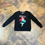Disney  The Little Mermaid Sweatshirt Medium Photo 3