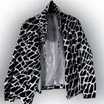 Studio Works - -  Giraffe print jacket Size  1X Photo 0