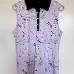 Birdgang Women's Sleeveless Polo in Drip Cream Size Medium White Photo 2