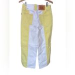Urban Outfitters BDG  High & Wide Yellow/White Striped  Jeans NWT SZ 26 Photo 2