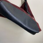 Pistil Wool Blend Shoulder Bag Crossbody Purse Burgundy Red Photo 9