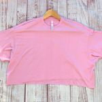SKIMS NEW modal Cropped oversized T-Shirt Tee pink bubblegum Photo 1
