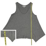 Amour Vert Asymmetrical Hem Tank - Gray - XS Photo 3