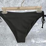 SheIn Black String Bikini Bottom. NEW. Size Small Photo 3