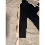 Bill Blass Vintage Size 14 Suit Black Long Sleeve Open Button Shoulder Padded Photo 13