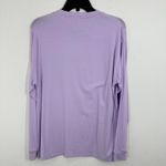 SKIMS  Soft Lounge Long Sleeve Henley Top Lavender Purple XXS NWOT Photo 1