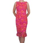 Studio Y Vintage Y2K Pink Floral Midi Dress Photo 1