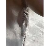 Candie's Vintage Metallic Cotton Polyester Blend Y2K Silver Bomber Jacket w Liner Photo 5