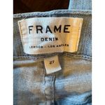 frame denim  Jeans Women 27‎ Blue Tadley Light Wash Ali High Rise Cigarette Photo 6