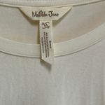 Matilda Jane  Take Another Trip Tunic Top Cream Sharkbite Hem Women's size medium Photo 2