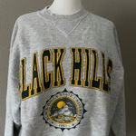 Vintage Jansport Black Hills University Crewneck Sweatshirt Gray Size M Photo 3