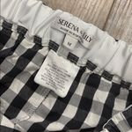 Serena & Lily  Gingham Check Cropped Cotton Pajama Pants Medium Photo 2