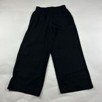 Old Navy PETITE  Black Linen Blend Wide Leg Lounge Pant PXS Photo 0