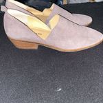 Lucky Brand EUC   MORIAH Gray PEBBLED LEATHER SLIPON LOAFER CLEAN SHOES WO SIZE 9 Photo 1