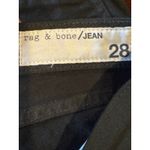 Rag and Bone  Jeans Women 28 Aged Dark Olive‎ Green Skinny Leg Ankle The Dre Pants Photo 10