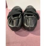 Free People  Cece Wrap Ballet Flats in Black 7 Womens Leather Shoes Slides Photo 8