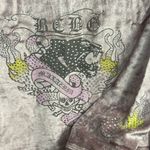 BCBG MAXAZRIA Pink Misted Grape Velour Tracksuit Photo 10