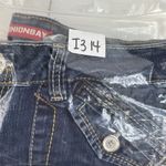 Union Bay Juniors 9 Bermuda Denim Jean Shorts Jorts Street Grunge Vtg Y2K 2000s Photo 13