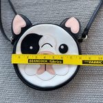 French Bulldog Purse Bag with Heart Ears No Brand Coquette Girl Black Photo 5