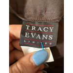 Tracy Evans Vintage y2k low rise Brown Preppy Trousers Size 9 Photo 2