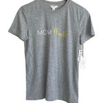 1901  Women Graphic Tee M Gray Mom Hustle‎ Cotton Blend NWT Nordstrom Photo 0