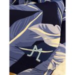 J. McLaughlin Duffy Sheath Dress Queen Palm Rattan Blue Print XS/ S Photo 5