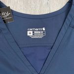Carhartt Modern Fit Navy Blue Scrub Top & Bottom Set - Size 3X Photo 3