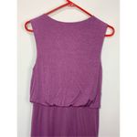 Ali Ro Women's Sleeveless Lined Elastic Waist Draped Ruched Dress Purple Size 6 Photo 5