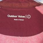 Outdoor Voices  Two-Tone Pink and Red Sweater Photo 1