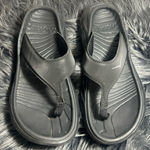 Hoka One One Ora Recovery Black Flip Flops Size W8.5 Photo 10