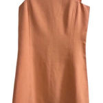 Lands' End Women's Shift Dress Size 2 Peach Orange Sleeveless Lined Photo 0