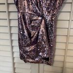 Parker  Purple‎ Sequin Dress Size 4 Photo 3