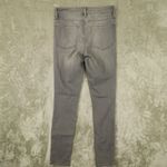 Athleta Women's Gray Sculptek Skinny Jeans Granite Wash Size 6 Photo 4