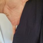 Andre tan dark blue short sleeve dress Photo 2