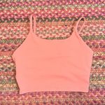 PINKY ORANGE ATHLETIC CROP CAMI TANK Photo 0