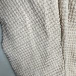 Cupshe Women's Beige Beach Cover Up Waffle Knit Hem Twist Size Medium Photo 9