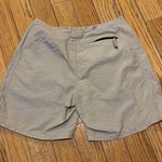 Cloudveil Women Khaki Hiking Shorts Size 8 with baby blue details Photo 7