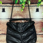 Steve Madden  Britta Shoulder Bag Quilted Black Purse Handbag 13x10 Photo 0