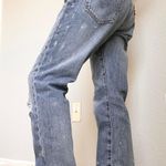 Levi's Distressed Straight Leg Jeans Photo 2
