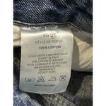 Pink Lily  Distressed High Rise Straight Leg Light Wash Jeans Size 27 Bohemian Photo 4