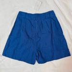 mille Women's Maxwell Short in Navy Linen Photo 2