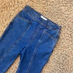 We The Free  Know Me Better Flare Jeans in Women's Size 27 Side Zip Flat Front Photo 2