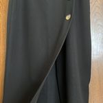 ASOS New look Black Side Button Down Midi Skirt Photo 5