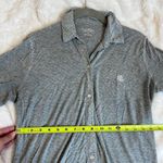 Ralph Lauren Lauren Light Gray Button Up Sleep Dress Nightgown Size Medium Photo 7