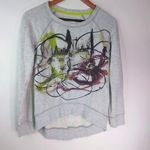 Neiman Marcus Roenza Schouler Niemans S Gray Watercolor Sweatshirt Top Photo 0