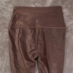 Beyond Yoga  Twinkle High Waisted 7/8 Leggings Brown Shimmer Women's size Medium Photo 3